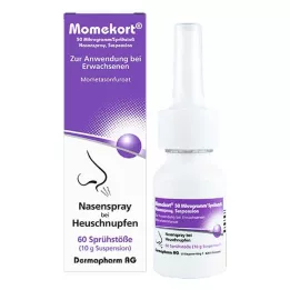 MOMEKORT 50 μg/spray nasal spray suspension 60 adults, 10 g
