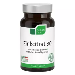 NICAPUR Zinc Citrate 30 Capsules, 60 pcs