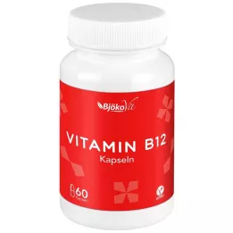 Vitamin B12 Vegan Capsules 1000 μg Methylcobalamine, 60 pcs