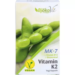 VITAMIN K2 MK7 all-trans vegan capsules, 60 pcs