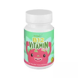 Tablettes à croquettes pour enfants de vitamine B12, 120 pc