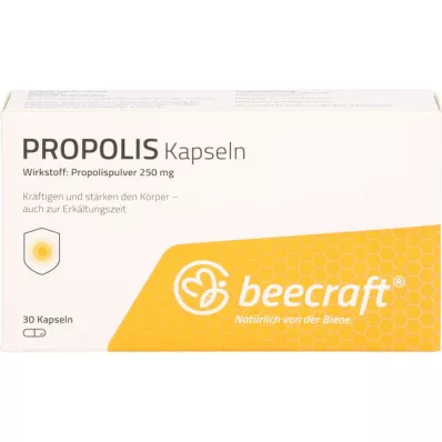 BEECRAFT Propolis Capsules, 30 pcs