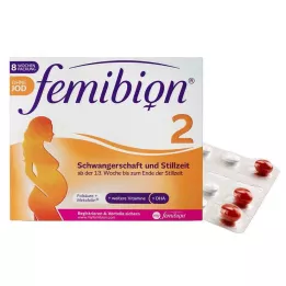 FEMIBION 2 Pregnancy+Breastfeeding without iodine Kpg., 2X60 St
