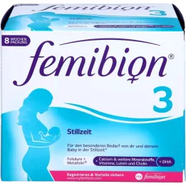 FEMIBION 3 Breastfeeding Combo Pack, 2X56 pcs