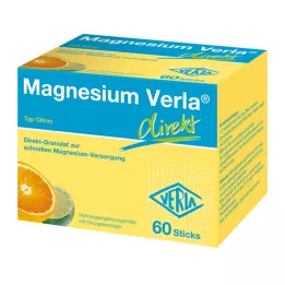 MAGNESIUM VERLA direct granulate citrus, 60 pieces