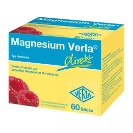 MAGNESIUM VERLA direct granules raspberry, 60 pcs
