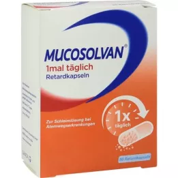 MUCOSOLVAN Retard capsules 1 times a day, 50 pcs