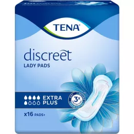 TENA LADY Discrete Insoles Extra Plus, 16 pcs