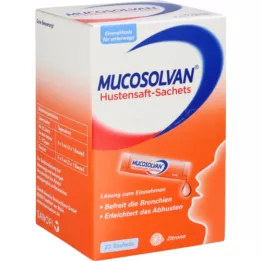 MUCOSOLVAN cough juice sachets, 21x5 ml