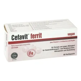 Cefavit ferrite hard capsules, 60 pcs