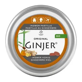Ginger Ginjer pastilles organic honey, 40 g
