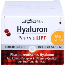 HYALURON PHARMALIFT Tag Creme LSF 50, 50 ml