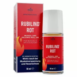 RUBILIND Czerwony Roll-on na mięśnie i stawy, 50ml