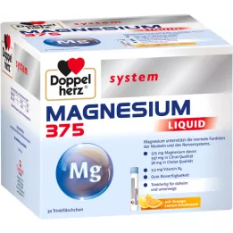 DOPPELHERZ Magnesium 375 Liquid system Trinkamp., 30 St