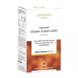 SANHELIOS Augenwohl Vitamin A plus Lutein Capsules, 60 pcs