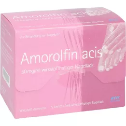 AMOROLFIN Acis 50 mg/ml active ingredient. Nail polish, 6 ml