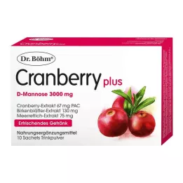 DR.BÖHM Cranberry plus granules, 10 pcs
