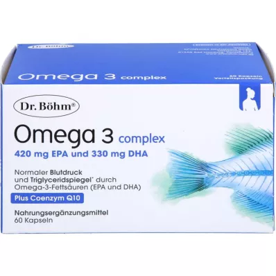 DR.BÖHM Omega-3 complex capsules, 60 pcs