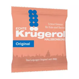 KRÜGEROL Throat drops containing sugar, 50 g