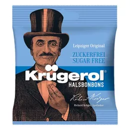 KRÜGEROL Sugar-free throat lozenges, 50 g