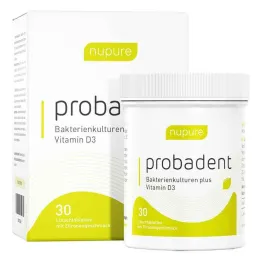 Nupure probadent lemon oral flora lozenges, 30 pcs