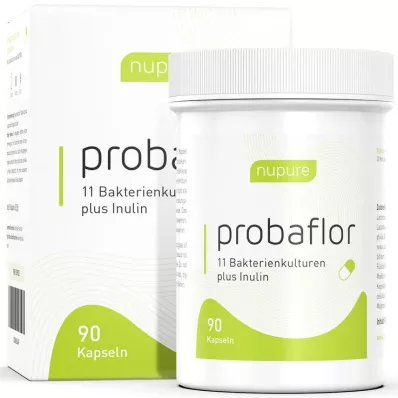 NUPURE probaflor probiotics for intestinal cleansing capsules, 90 pcs