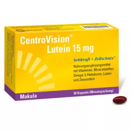 CENTROVISION Lutein 15 mg capsules, 30 pcs