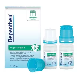 BEPANTHEN Eye drops, 2X10 ml