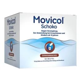 Movicol chocolate powder for oral herbal solution, 50 pcs