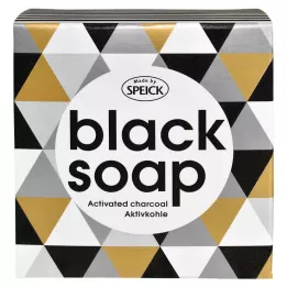 MADE BY SPEICK Black Soap Activated Carbon Soap, 100 g