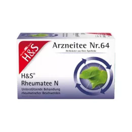 H&S Rheumate tea N filter bags, 20X2.0 g