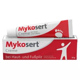 MYKOSERT Cream for skin and athletes foot, 20 g