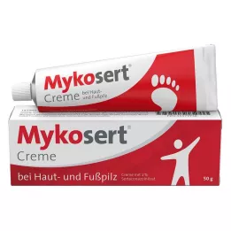 MYKOSERT Cream for skin and athletes foot, 50 g