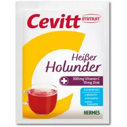 CEVITT Immune hot elderberry -free granulate, 14 pcs