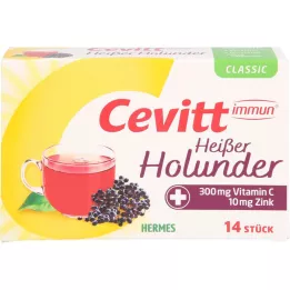 CEVITT Immune hot elderberry classic granules, 14 pcs