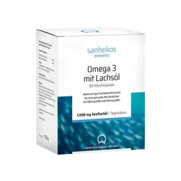 SANHELIOS Omega-3 with salmon oil capsules, 90 pcs