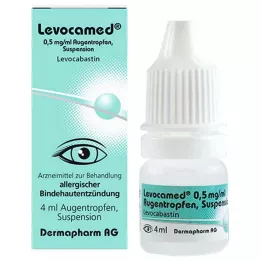 LEVOCAMED 0.5 mg/ml eye drops suspension, 4 ml