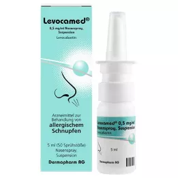 LEVOCAMED 0.5 mg/ml nasal spray suspension, 5 ml