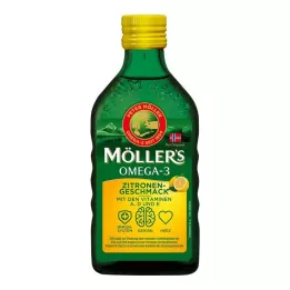 MÖLLERS Omega-3 lemon flavor oil, 250 ml