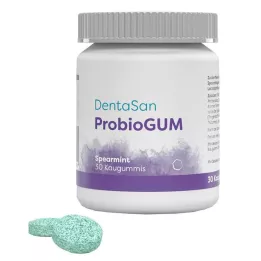 DENTASAN ProbioGUM Spearmint Chewing Gum, 30 pcs