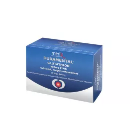 DURAMENTAL Glutathione 300 mg PLUS gastric juice capsule, 60 pcs