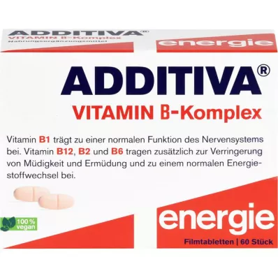 ADDITIVA Vitamin B complex film tablets, 60 pcs