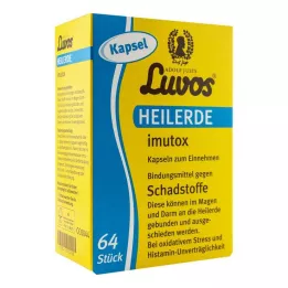LUVOS Healing earth imutox capsules, 64 pcs
