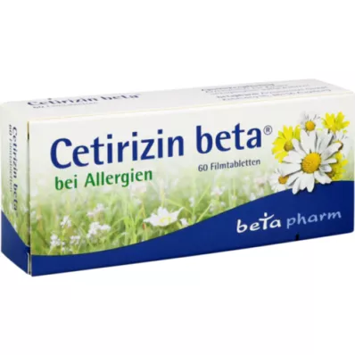 CETIRIZIN Beta film -coated tablets, 60 pcs
