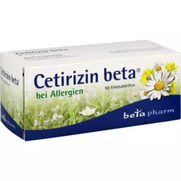 CETIRIZIN Beta film -coated tablets, 90 pcs