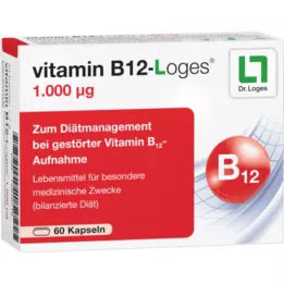 VITAMIN B12-LOGES 1.000 μg Kapseln, 60 St