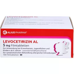 LEVOCETIRIZIN AL 5 mg film -coated tablets, 100 pcs