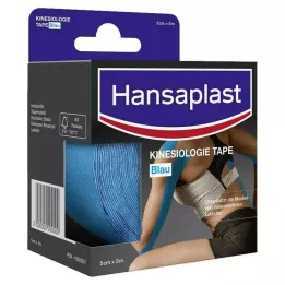 HANSAPLAST Sport Kinesiology Tape 5 cmx5 m blue, 1 piece
