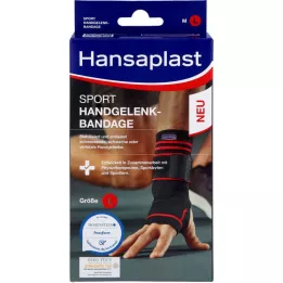 HANSAPLAST Sport wrist bandage Gr.L, 1 pcs