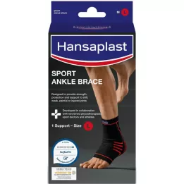 HANSAPLAST Sport ankle bandage Gr.L, 1 pcs